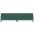 Vidaxl Konstrukcija postelje Temno zelena 100 x 200 cm blago