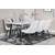Venture Design Jedilna miza 180x90x75 cm bela