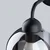 Sollux SL.1139 - Zidna lampa ALINO 1xE27/60W/230V crna