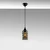 Opviq Luster Smoked-020, 119cm12x12 cm