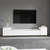 Hanah home TV Komoda Imaj Belo-Zlatna
