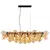 Globo 15633H1A - Luster na sajli UDO 6xE14/25W/230V zlatna