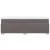 vidaXL Box spring postelja z vzmetnico siva 100x200 cm umetno usnje