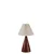 Opviq Stona lampa Juno, Braon-bela