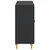 Kreveta Crna 89 x 34,5 x 80 cm Konstruirano drvo