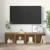 Set TV komoda Zidne 2 pcs Umjetnički hrast 37 x 35 x 37,5 cm