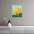 Canvas Slika na platnu Žuti cvet, 60x75cm