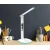 LED RGBW prigušiva lampa sa bežičnim punjenjem, displejem, USB portom 6W/5V 3000-6500K bela