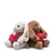 STEIFF Friends Hoppie zajec – Love, rjava plišasta igrača