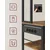 Songmics Kuhinjska polica 40x80x1804 cm rjava