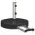 Baza za suncobran Crna O 45 x 37.5 cm Granit