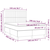 Krevet box spring s madracem LED tamnosivi 140x190 cm baršun