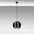 Opviq Luster Corner-13778-, 25cm, IP20, Crni