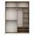 Hanah home Ormar Elina 185x253x52cm Belo-Bež