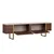Hanah Home TV komoda Onera, 180 cm, travertin / orah Milano / zlatna