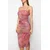 Trendyol Milla Ženska haljina TPRSS24EL00150, Roze