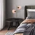 Opviq Stona lampa Benek-15-14563, 36x18x58 cm, IP20, Zlatno-roze boje