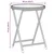 Vidaxl Vrtnik Bistro Set 3 szt. Bež poli ratan
