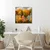Slika čar jesenskega mesta - 30x30