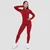 GymBeam Women‘s Ignite Crop Top Dark Red