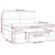 Vidaxl Box spring postelja z vzmetnico temno siva 200x200 cm žamet
