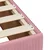 Vidaxl Box spring postelja z vzmetnico roza 200x200 cm žamet