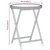 Bistro set za vrt 3 pcs Bež poliratan