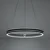 Rabalux Trixo LED luster 60 cm 60 W daljinski upravljač siva 72277