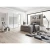 Xora POSTELJA BOXSPRING 140 cm x 200 cm , tekstil, leseni material siva