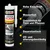 IsolBau prozorni silikon za akvarij 5 x 300 ml