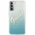 Guess GUHCS21SPCUGLSBL S21 G991 blue hardcase Glitter Gradient Script (GUHCS21SPCUGLSBL)