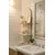 Hanah Home Zidna polica, 20x70x13cm, Bela