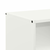 vidaXL Stojalo za drva belo 40x30x75 cm hladno valjano jeklo