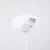 Sollux SL.1403 - Luster na sajli NOVA 1xE27/15W/230V, prečnik 30 cm, bela