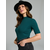 Sinsay - LADIES` T-SHIRT - plavozeleno