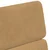 vidaXL Jedilni stoli s kolesi 2 pcs Rjava 58 x 65 x 98 cm Žamet