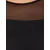 Trendyol Curve Black Tulle Knitted Plus Size Midi Dress