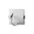 LED ugradno svetlo SQUARE LED/3W/230V 4000K 9x9 cm belo