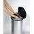 Curver Kanta Deco Bin, 40 l, Srebrna