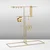 Aberto Design Stalak za nakit TK-006, 40x41x15, Zlatne boje