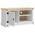 TV ormar Corona Bijelo 100 x 40 x 52 cm Čvrsto borovo drvo