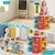 Costway Igralni set supermarket 76 kosov modre barve