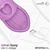 InToYou App Series Laia Heated Finger Vibrator with App Purple