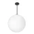 BRILAGI - Luster na sajli POLOS 1xE27/40W/230V prečnik 40 cm crna