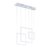 LED LUSTER   70/150/13 cm