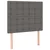 shumee Box spring postelja z vzmetnico siv 90x190 cm umetno usnje