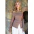 Trend Alacati Stili Ženska bluza Alc-X14527, Smeđa