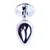 Gardj Europe Plug-Jewellery Silver PLUG – rdeča