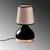 Opviq Stona lampa 8032, 17x17x33 cm, IP20, Crno-smeđa