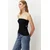 Trendyol Milla Ženska bluza Tprss24Bz00034, Crna